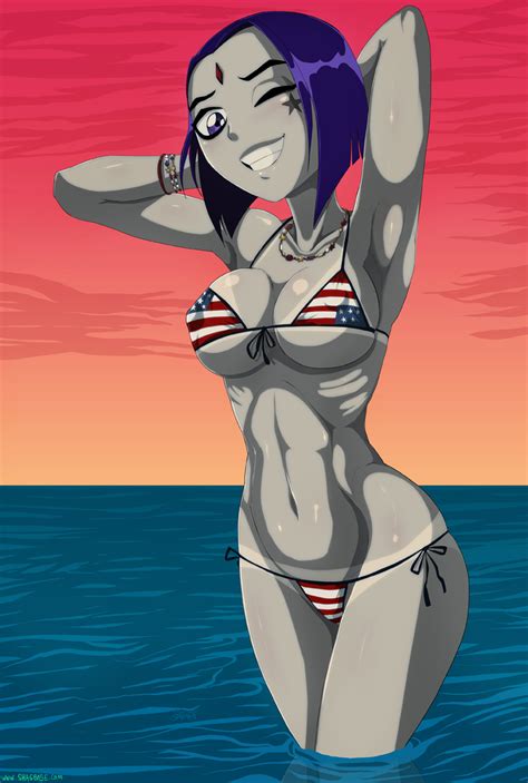 4th of july raven by therealshadman hentai foundry