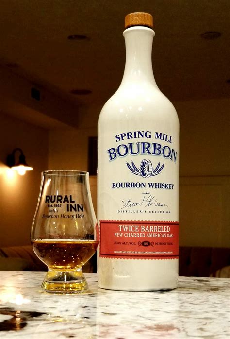 spring mill bourbon  barreled review bourbon culture