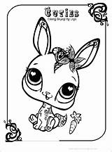 Bunnies Littlest Coloringpagesonly sketch template