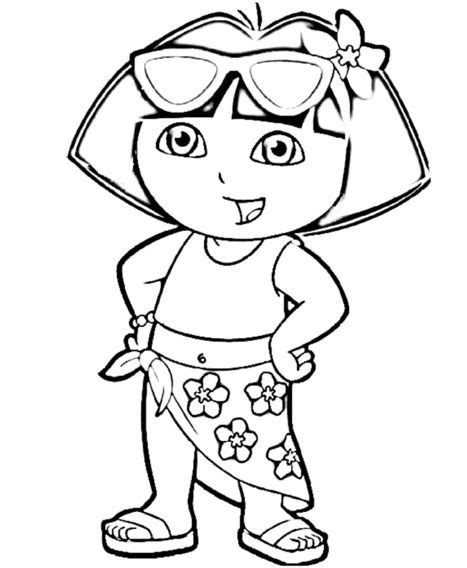 dora coloring pages printable coloring pages dora coloring