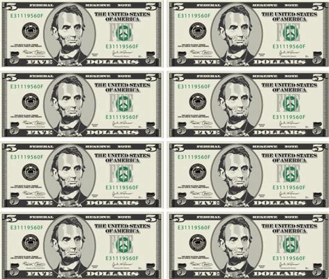 twenty dollar bills   image  president abraham lincoln