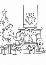 Jul Fargelegge Christmas Coloring Bilde Celebrate Fira Målarbild Fargelegging Bild Ut Bilder Gratis Pages Skriv Ner Stor Ladda sketch template