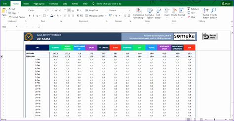 tracking excel template excel templates