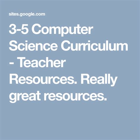 computer science curriculum teacher resources  great resources teacher created