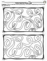 Shading Hatch Loops Practice sketch template