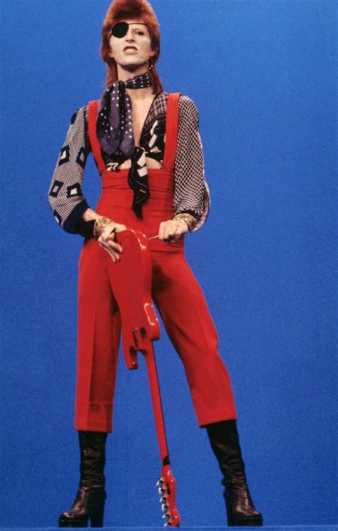 Pictures Of David Bowie As Ziggy Stardust In The 1970s