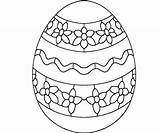 Easter Egg Drawing Coloring Eggs Pages Hunt Basket Drawings Draw Kids Bunny Pasen Polish Color Pic Sheets Cartoon Printable Colour sketch template