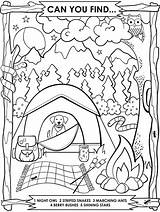 Crayola Coloriage Campfire Maze sketch template