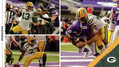 Best Photos From Packers Vikings