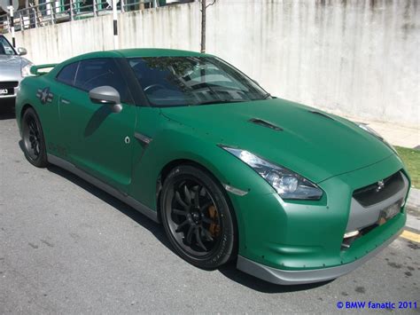 malaysia supercar malaysia vip army themed matte green nissan gt