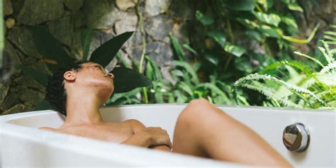 ‘take a bath is common relaxation advice but it actually helped me a