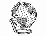 Globus Globe Geograficzny Continent Terraqueo Kolorowanka Druku Clipartmag Pegatina Pokoloruj Pegatinas Kindpng sketch template