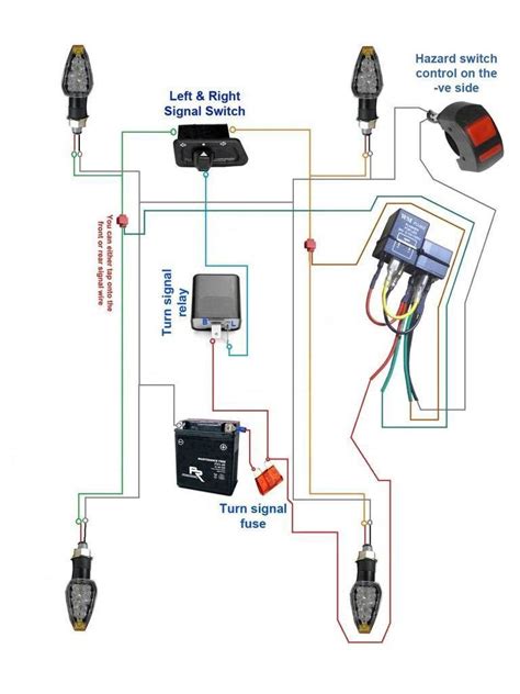 credit image http techteazercom visit  post   hazard light diagram