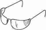 Clipart Eyeglasses Clip Outline Vector Sunglasses Svg Glasses Transparent Openclipart Webstockreview 1970 Clker Big Cliparts sketch template