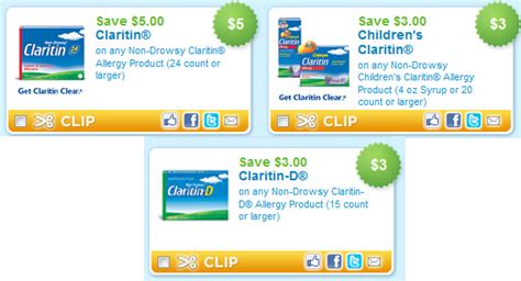 claritin printable coupons addictedtosavingcom