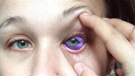 sclera tattoo don t ink your eyeball just don t do it