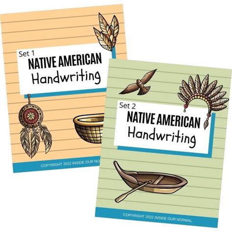 native american handwriting bundle   normal