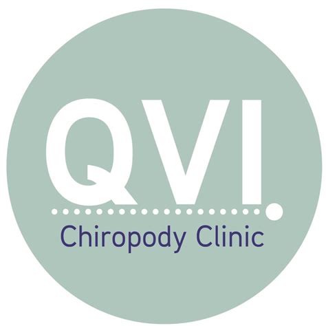 qvi chiropody clinic promotional material typography graphic communication