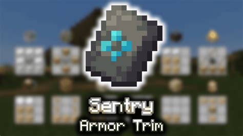 sentry armor trim wiki guide minecraftnet