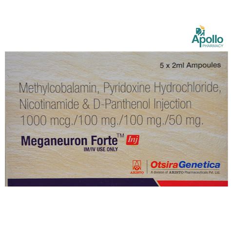 meganeuron forte injection    ml  side effects price