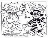 Mcdonald Mcdonaldland Characters Ronald Coloring Grimace Drawing Pages Cartoon Drawings Storyboard Director Logo Hamburglar Seidelman Rich キャラクター 保存 キャラ Birdie sketch template