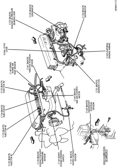 jeep wrangler yj  wiring diagram