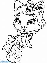 Coloring Pets Palace Pages Princess Disney Printable Honey Cake Popular Coloringhome sketch template
