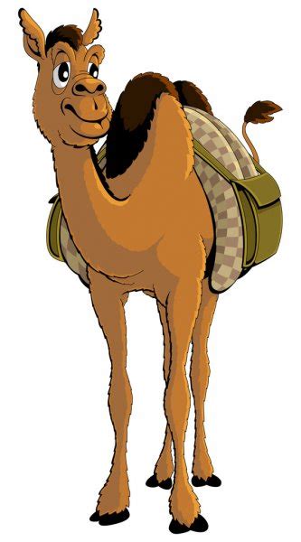 Camel Cartoon — Stock Vector © Dagadu 5588829