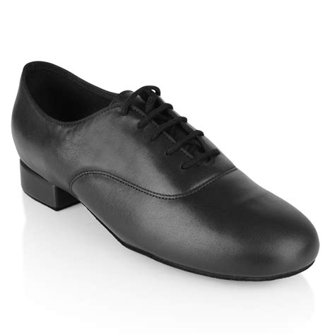 sandstorm black leather pro glide heel standard ballroom dance shoes sale