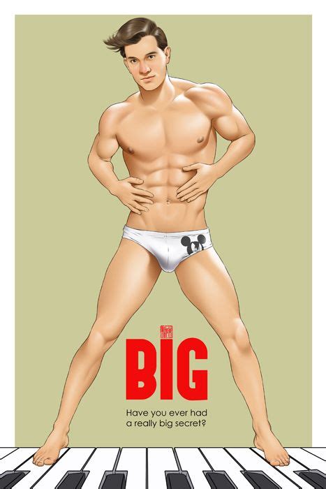 fan art movie poster for big tom hanks by eddie chin pinups pinterest