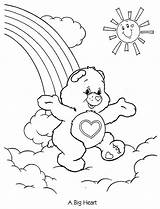 Coloring Pages Bear Cheer sketch template