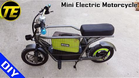 homemade mini electric motorcycle youtube