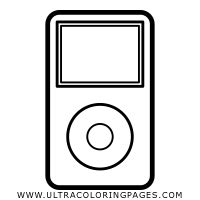 ipod coloring page ultra coloring pages