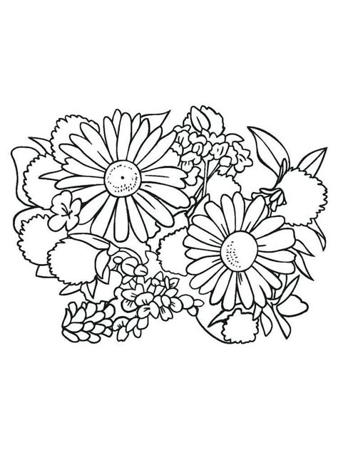 printable flower coloring pages  coloring sheets