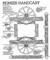 Pioneer Handcart Activities Crafts Kids Lds Plans Wagon Paper Cart Hand Coloring Pages Make Mariah She Covered Mormon Primary Pattern sketch template