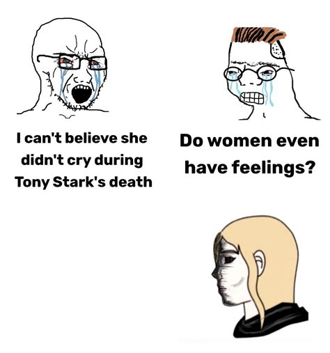 reverse gender of “i can t believe she didn t cry” template r