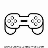 Desenho Gamepad Videogame Controllers Ultra Controlador Giochi Alto Ultracoloringpages sketch template