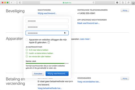 beveiliging en apple ids apple support nl