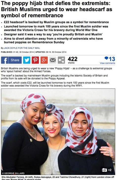 The Poppy Hijab Is Just Islamophobia With A Floral Motif