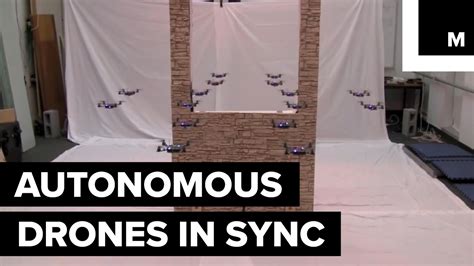autonomous drones  sync youtube