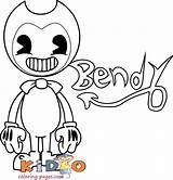 Bendy Kidocoloringpages Peppa sketch template