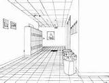 Perspektive Kunstprojekte Zeichnung Zeichnungen Schule Perspektiven Umgebung Skizze Zimmer sketch template