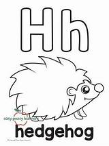 Hedgehog Preschool Easypeasylearners Peasy Learners sketch template