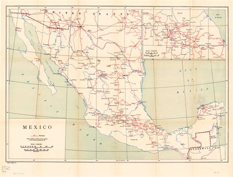 A Handbook Of Mexico Perry Castañeda Map Collection Ut Library Online