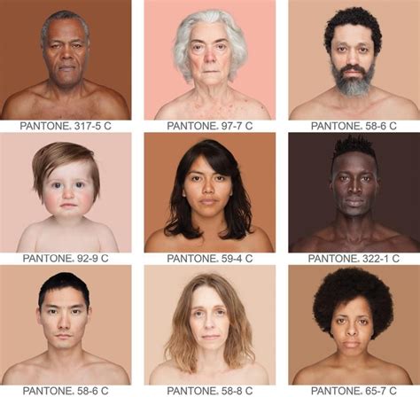 artist finds true skin colors   diverse palette human skin