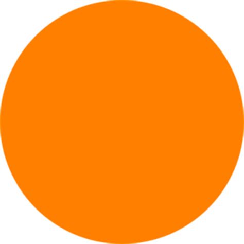 glossy orange circle icon clip art  clkercom vector clip art  royalty  public