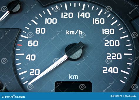 car dashboard speed meter stock photography image