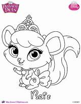 Palace Coloring Princess Pets Pages Printables Disney Skgaleana Pet Brie sketch template