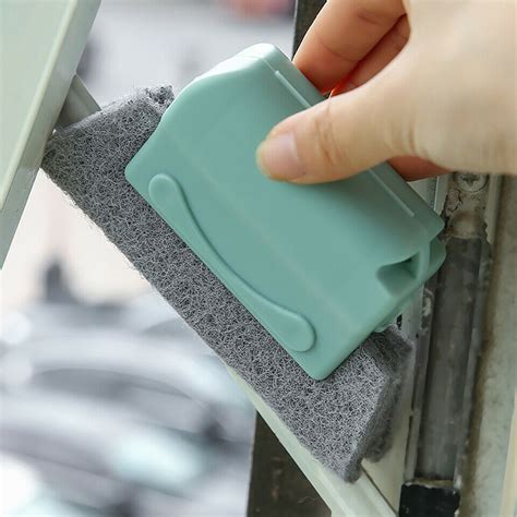 window door track cleaning brush gap groove sliding tools dust cleaner kitchen  household