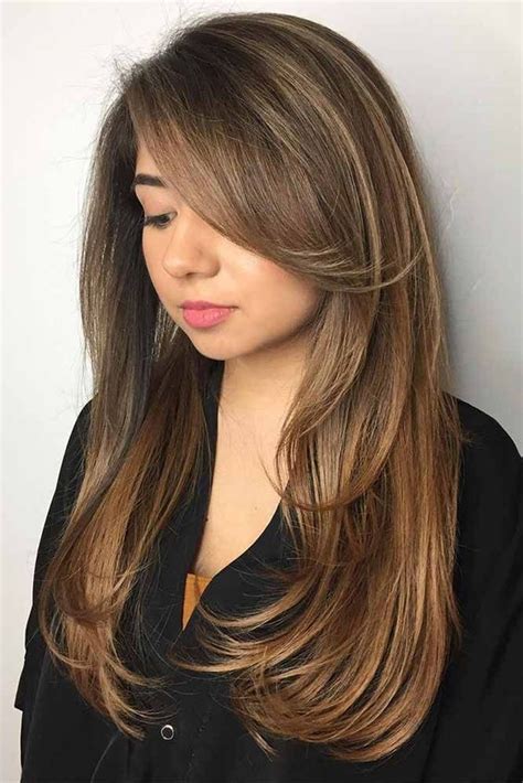 Top Long Layered Hair With Bangs For Women 2020 Long Hair Styles